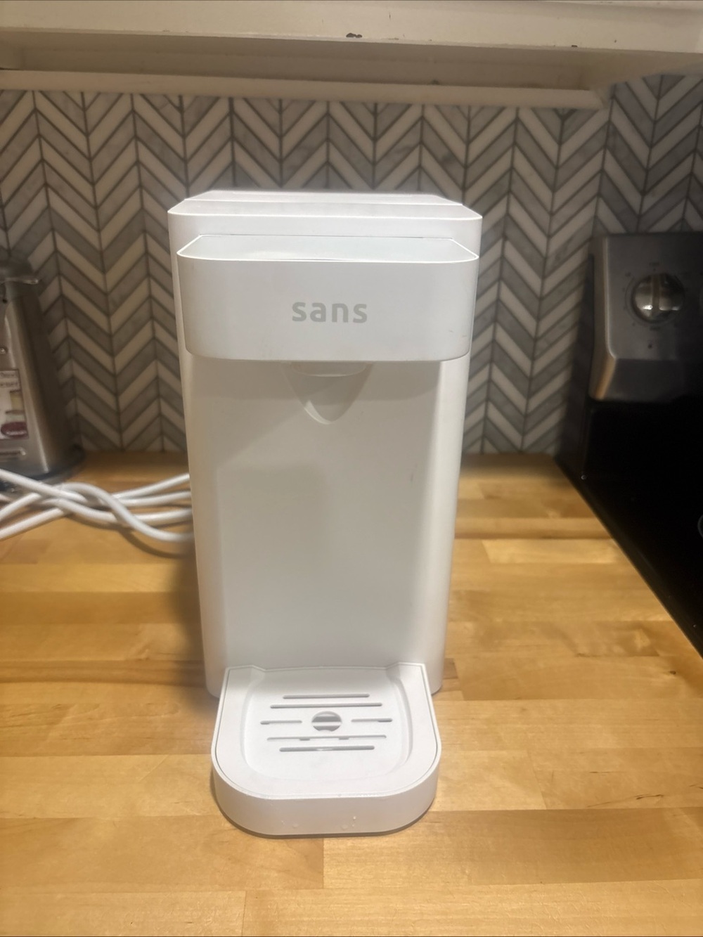 Sans Wf-01-white Countertop Reverse Osmosis Water Purifier White Lightly Used